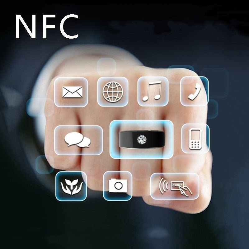 Anneau intelligent multifonctionnel NFC - SpencerFashion