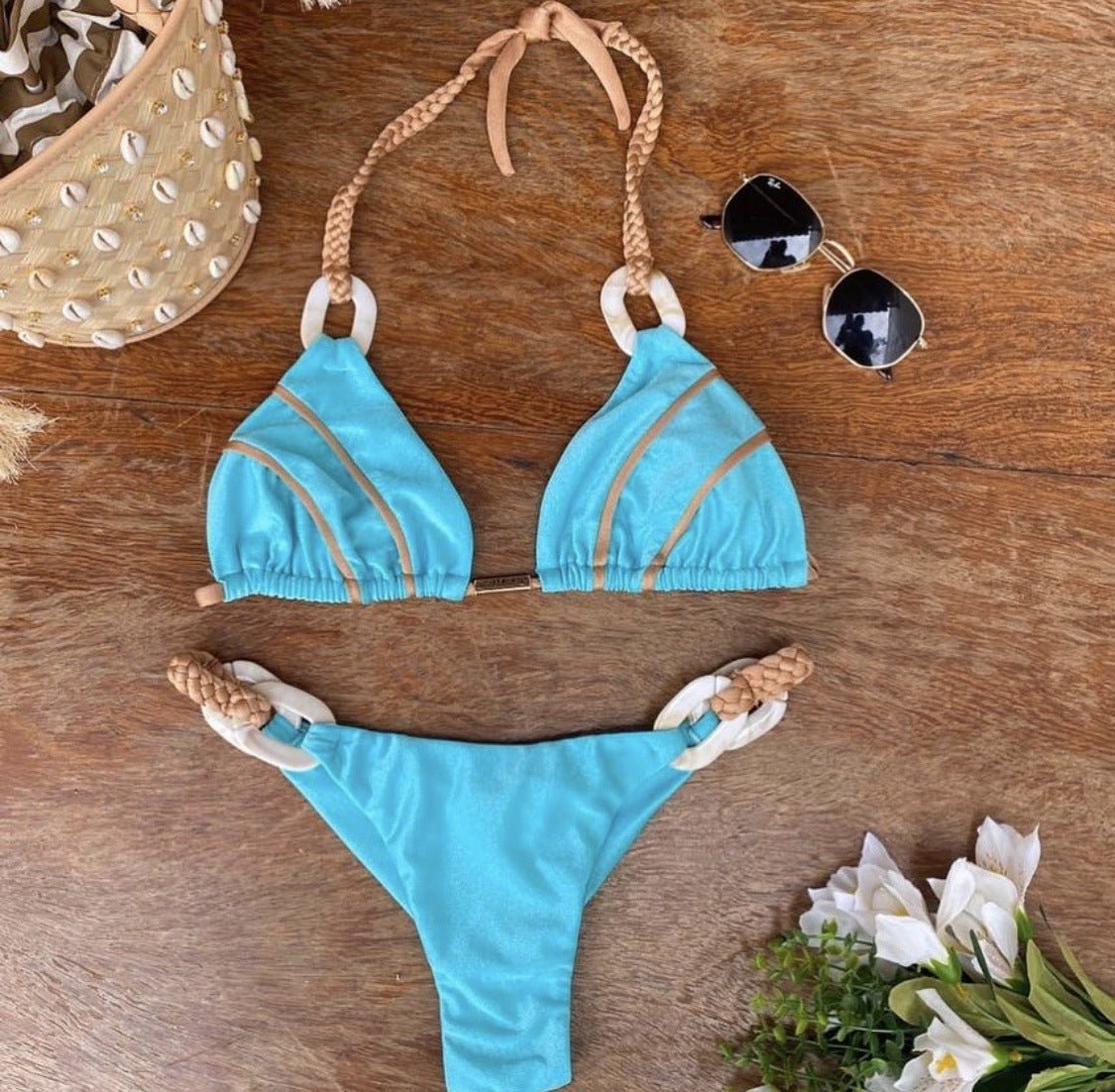 Bikini rigide fendu - SpencerFashion