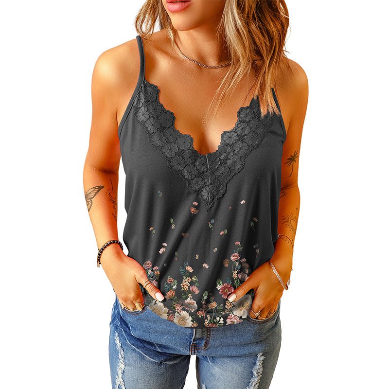 Camisole imprimée sexy à la mode pour femmes - SpencerFashion