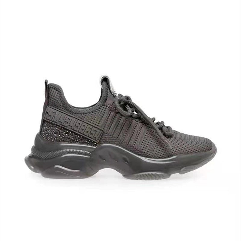 Chaussures de sport à bout rond et à fond épais - SpencerFashion