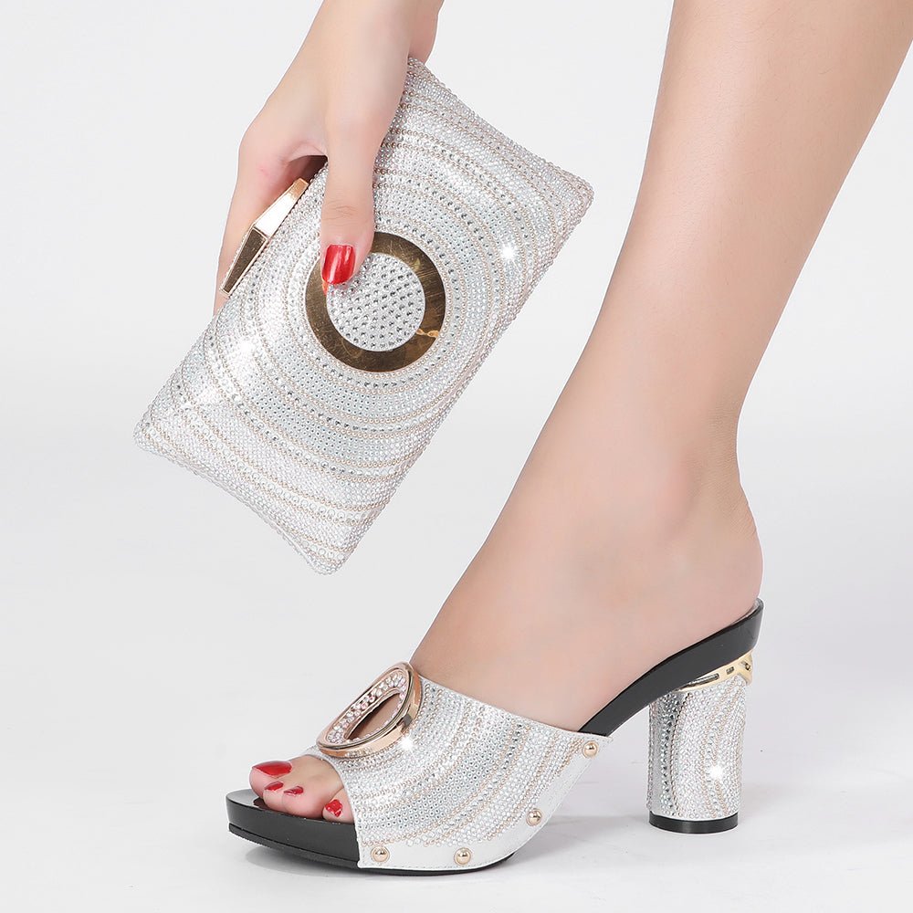 Ensembles de chaussures à talon haut et sac à main - SpencerFashion