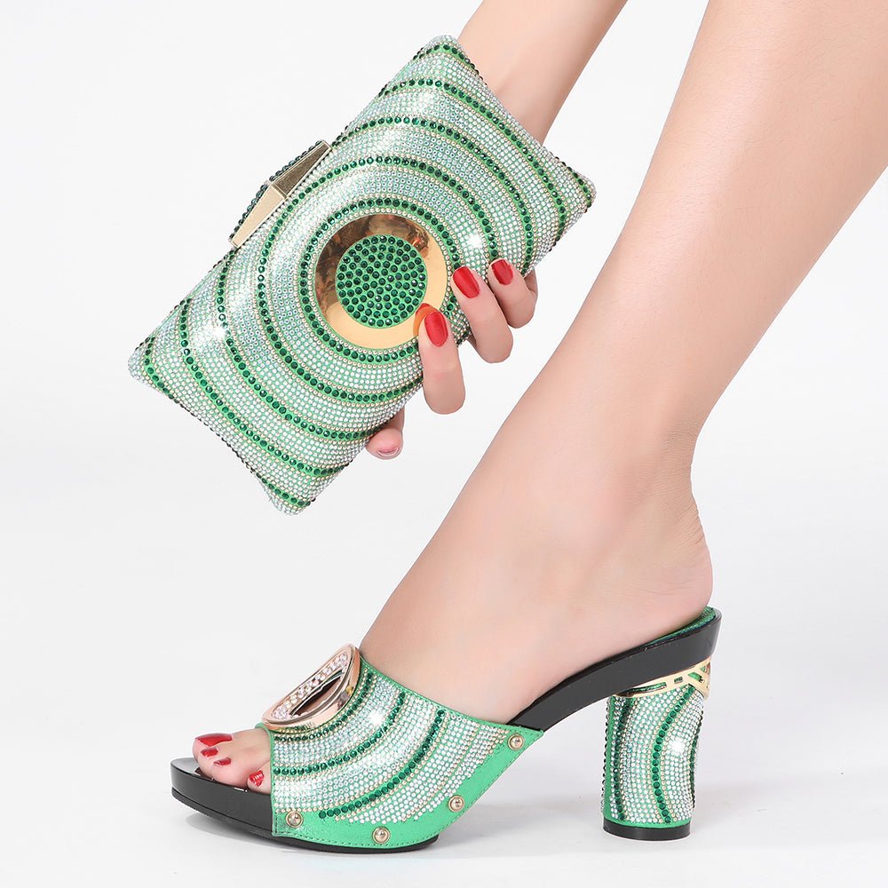 Ensembles de chaussures à talon haut et sac à main - SpencerFashion