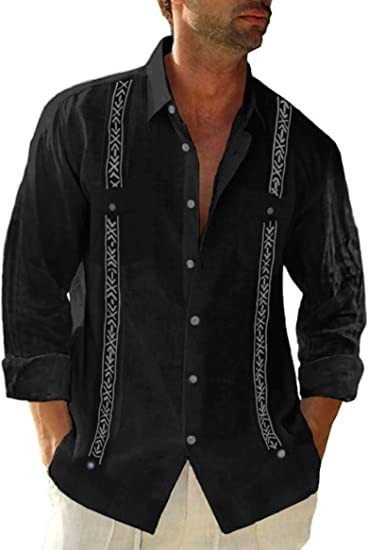 Chemise en lin pour Hommes - Spencer Fashion - SpencerFashion