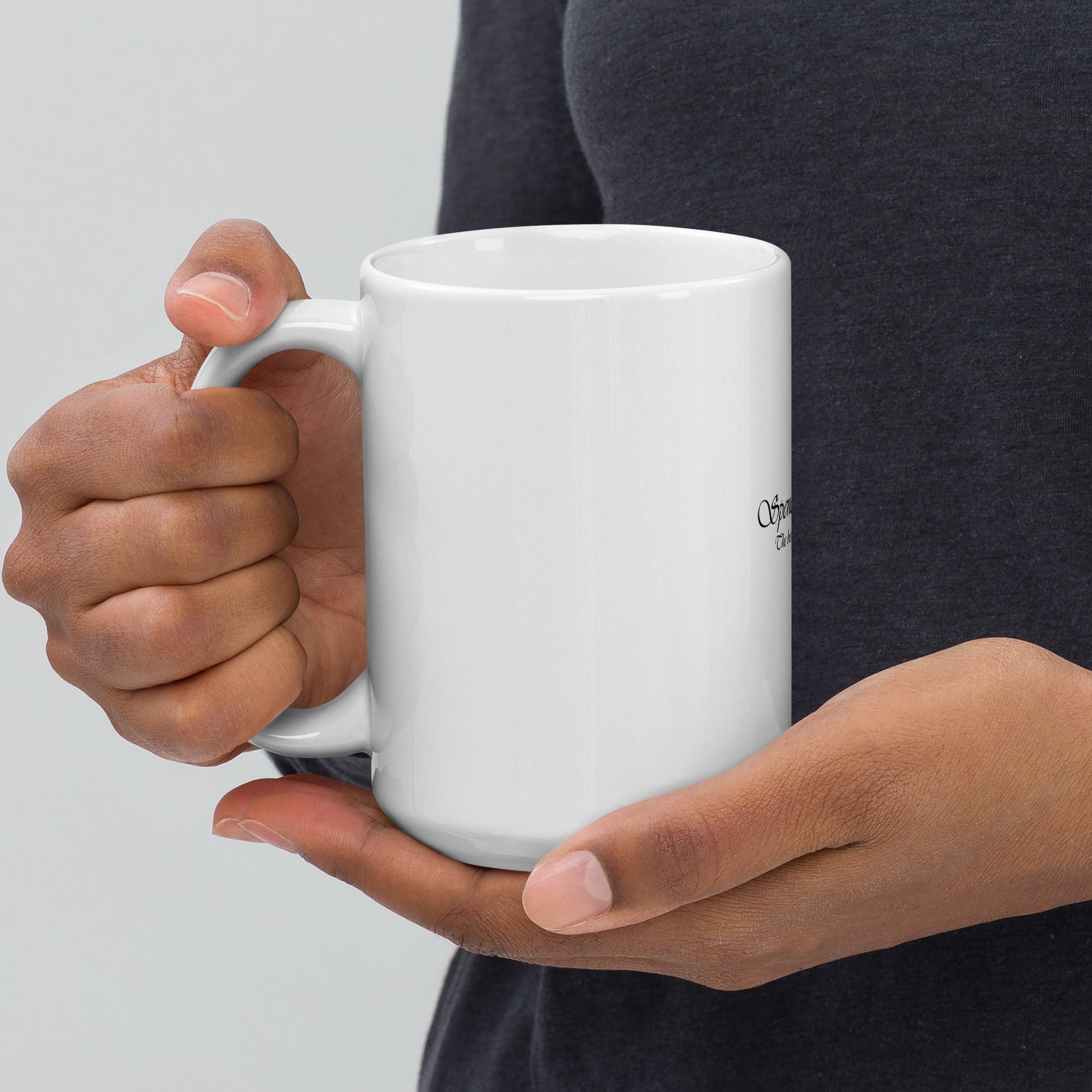 Mug Blanc Brillant - SpencerFashion