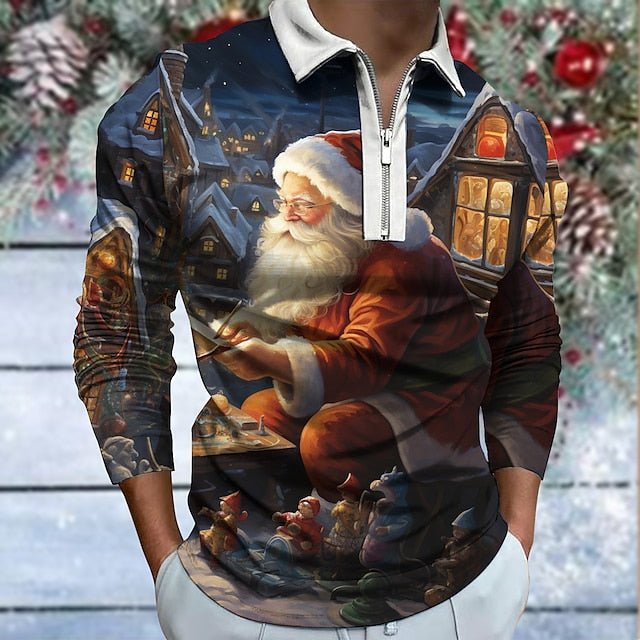 Polo Bonhomme de Neige Décontracté Homme - SpencerFashion