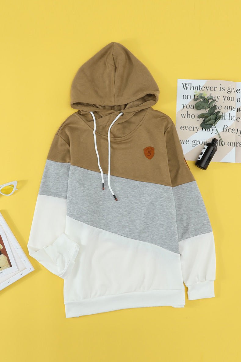 Pull à capuche à manches longues pour femmes - SpencerFashion