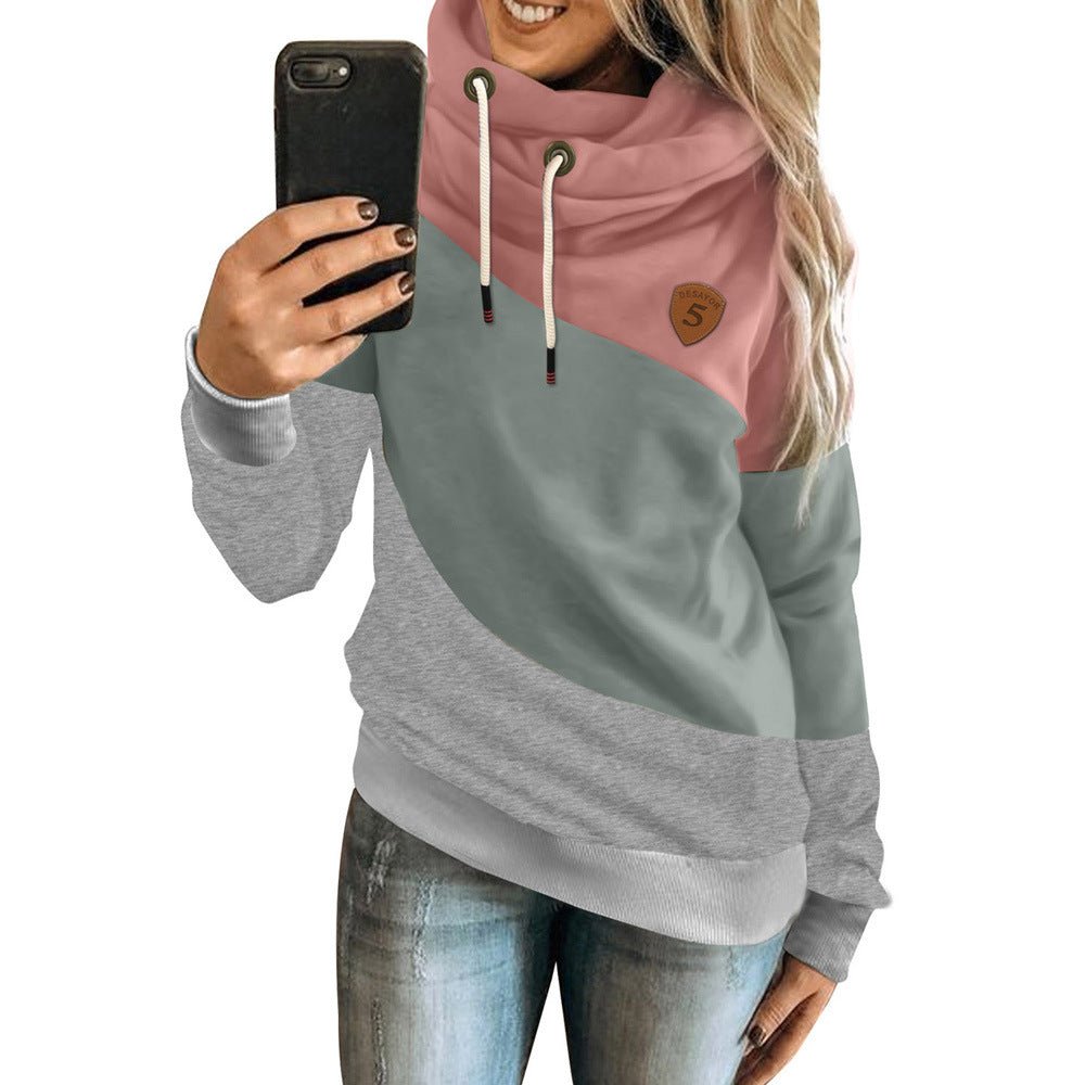 Pull à capuche à manches longues pour femmes - SpencerFashion