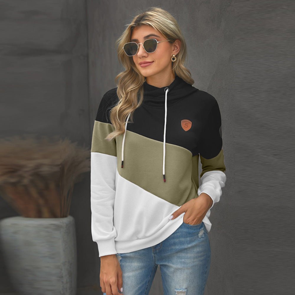 Pull à capuche à manches longues pour femmes - SpencerFashion