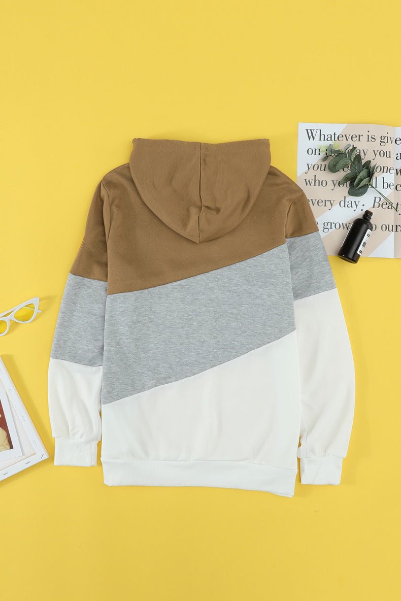 Pull à capuche à manches longues pour femmes - SpencerFashion