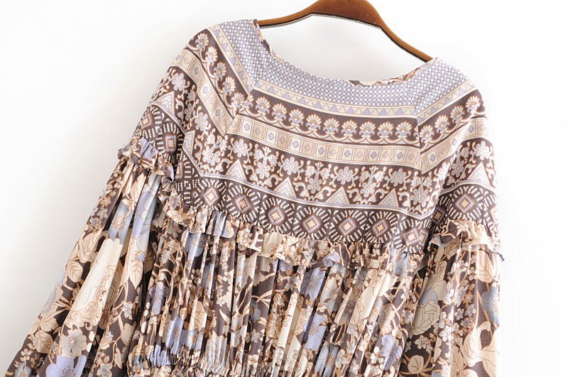 Robe colonne cuivre - SpencerFashion