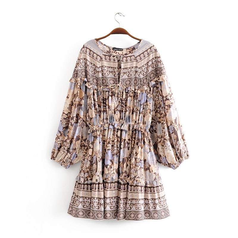 Robe colonne cuivre - SpencerFashion