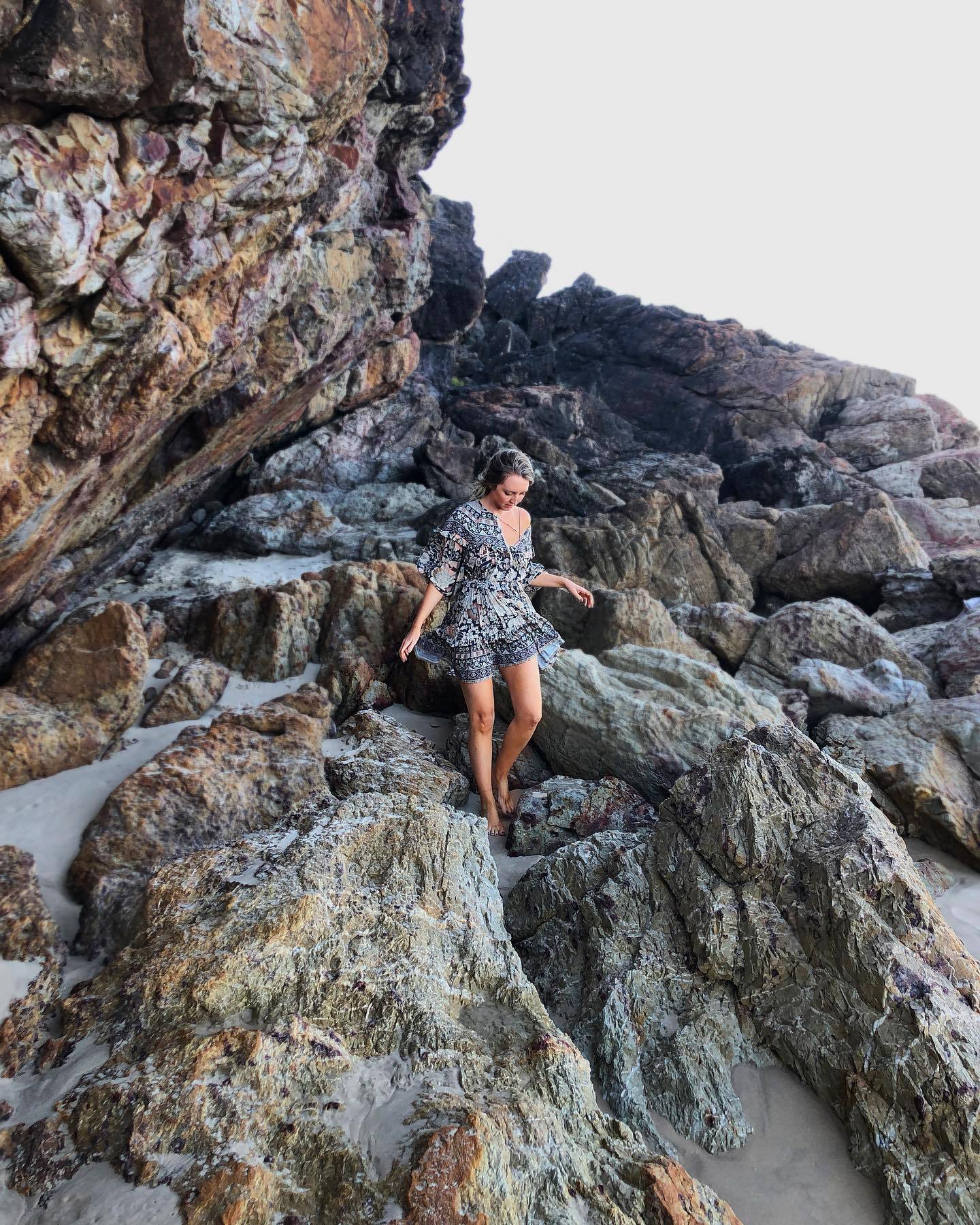 Robe colonne cuivre - SpencerFashion