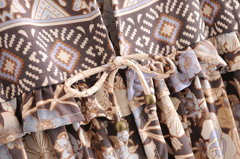 Robe colonne cuivre - SpencerFashion