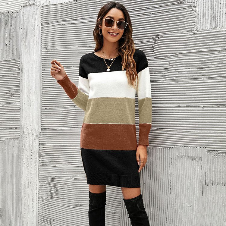 Robe pull à col rond pour Femmes - SpencerFashion