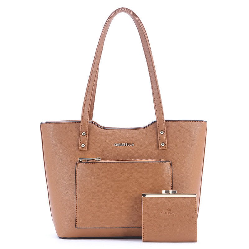 Sac à main à texture de surface douce - SpencerFashion