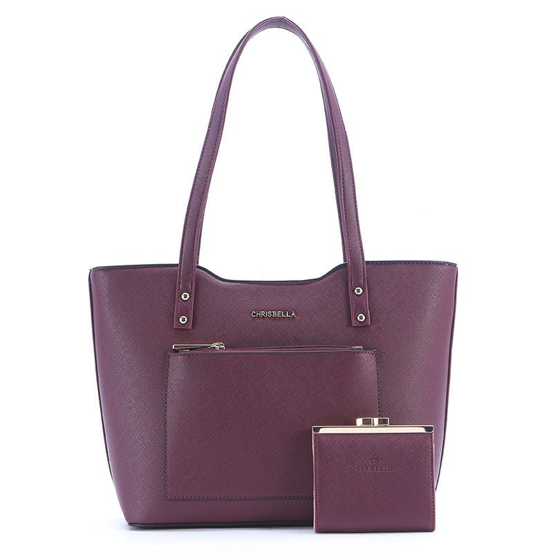 Sac à main à texture de surface douce - SpencerFashion