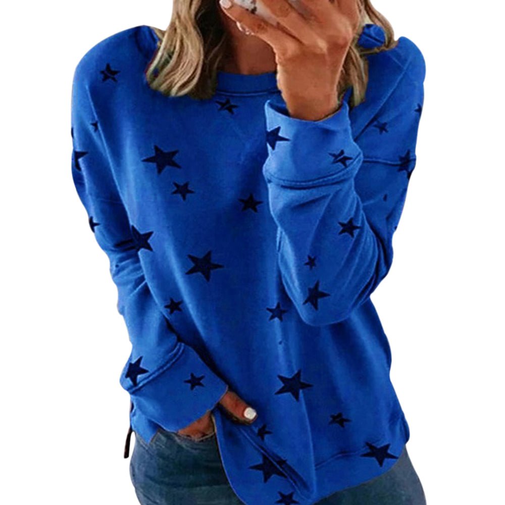 Sweatshirt à manches longues imprimé pour dames - SpencerFashion