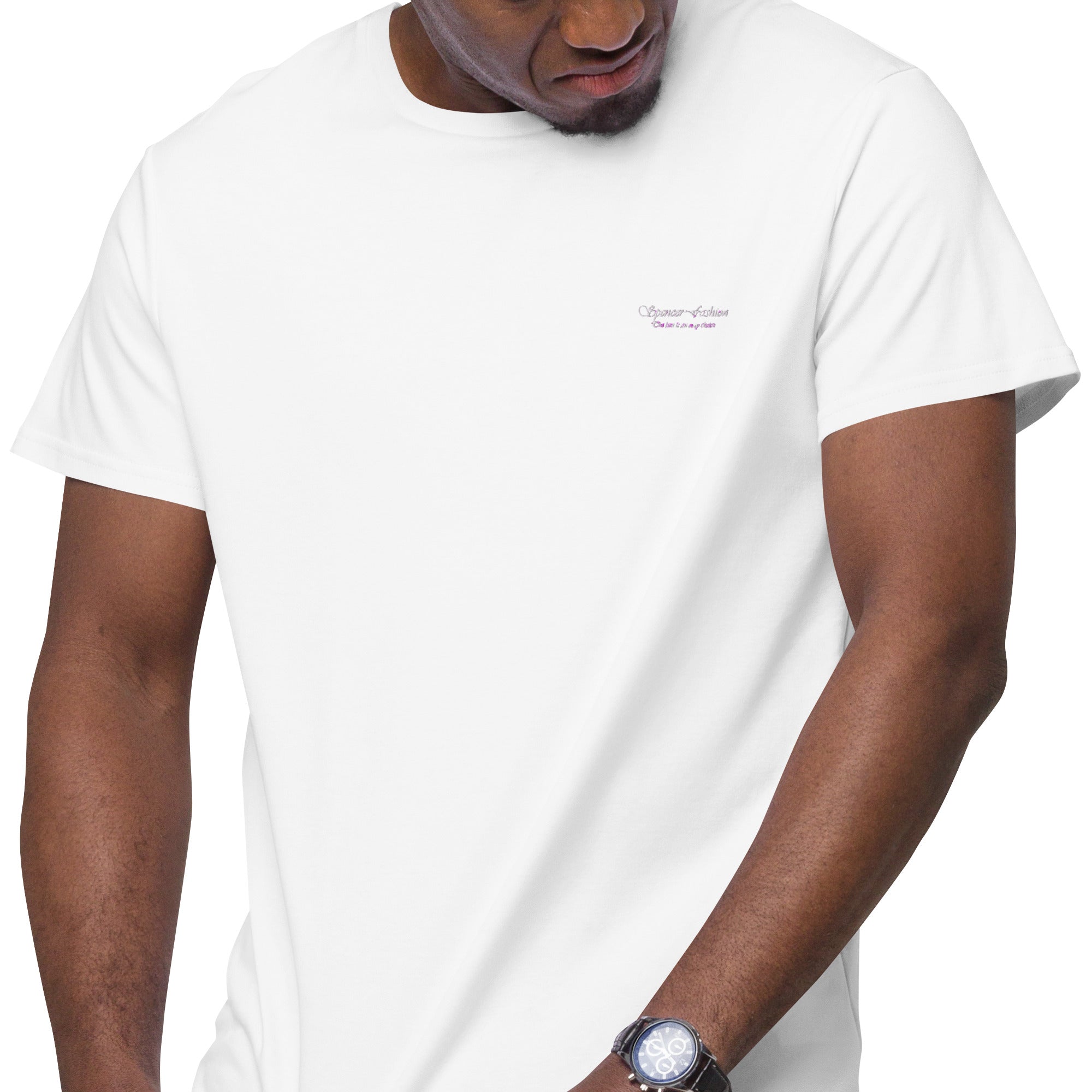 T-shirt premium en coton homme - SpencerFashion