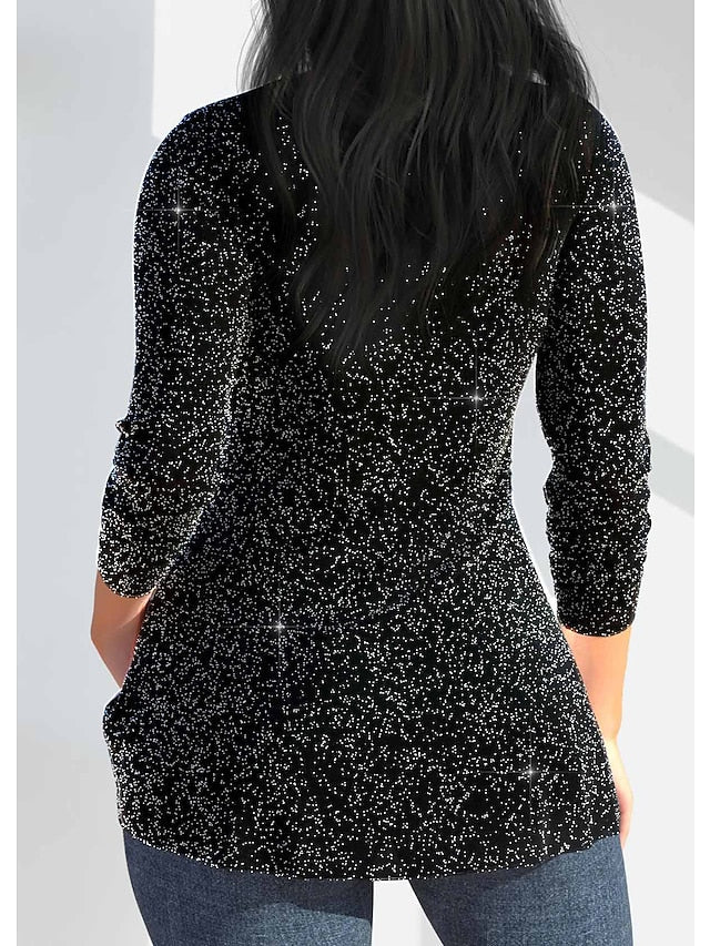 Top fluide chatoyant pour femmes - parfait pour les soirées décontractées - SpencerFashion